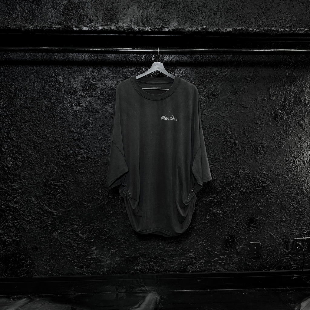 GREY-WASHED  HORIZON TEE