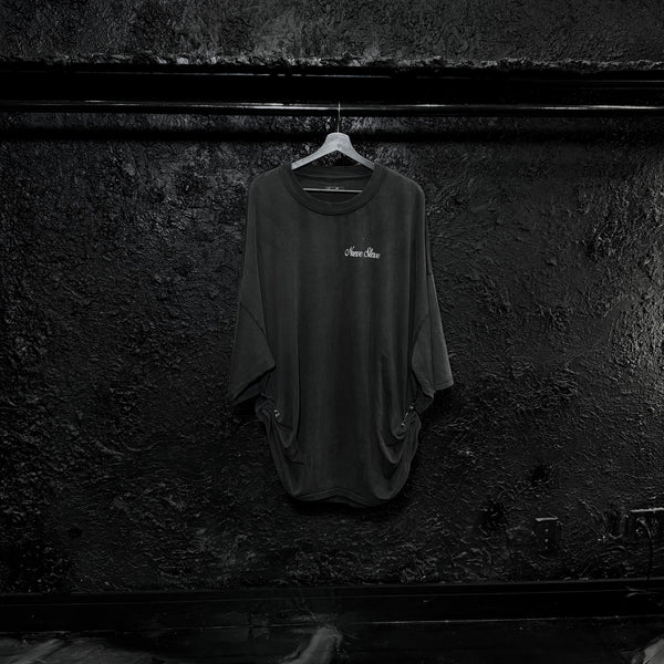 GREY-WASHED  HORIZON TEE